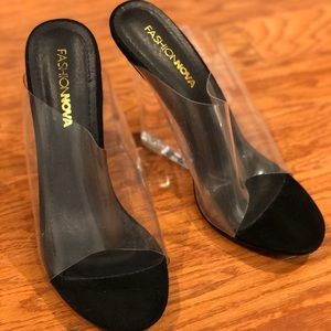 Fashionnova The Glass Edge Heeled Sandal